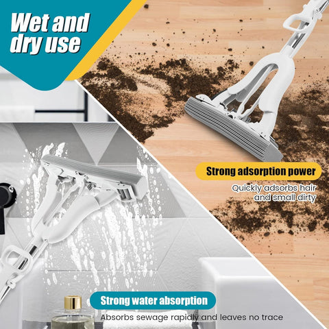 Adjustable Squeeze mop